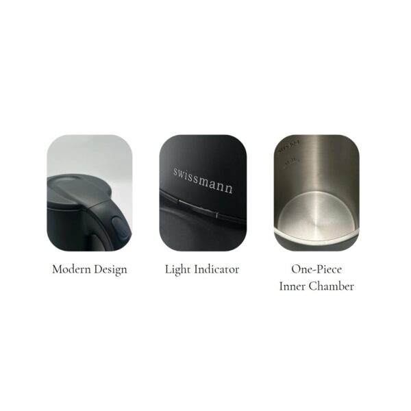 0.8L Double Wall Electrical Kettle - Image 2